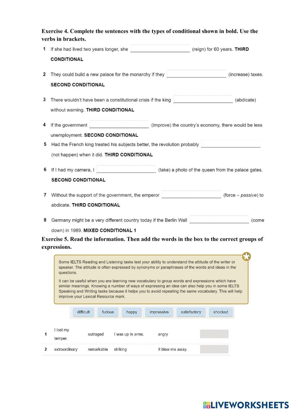 Mindset IELTS 3 - Unit 5 - Vocabulary& Grammar Skill Module