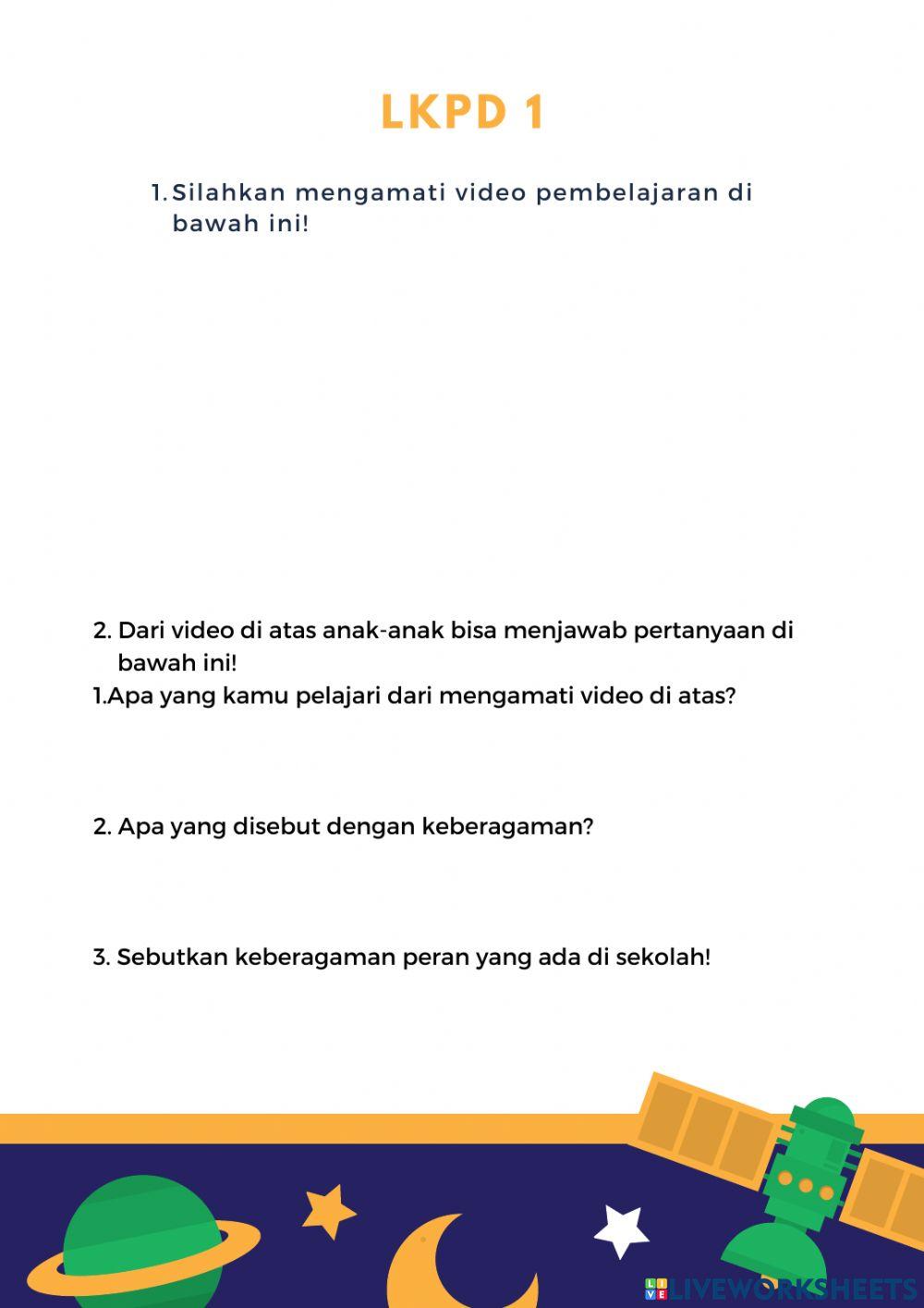 Lembar Kerja Siswa PKn