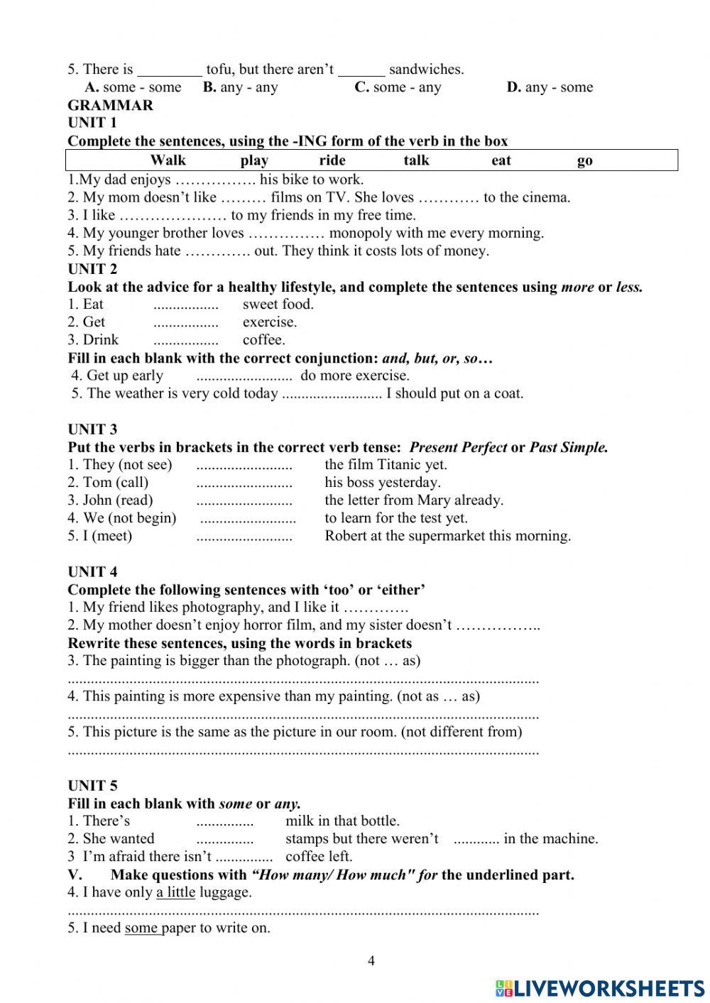 G7 first term revision