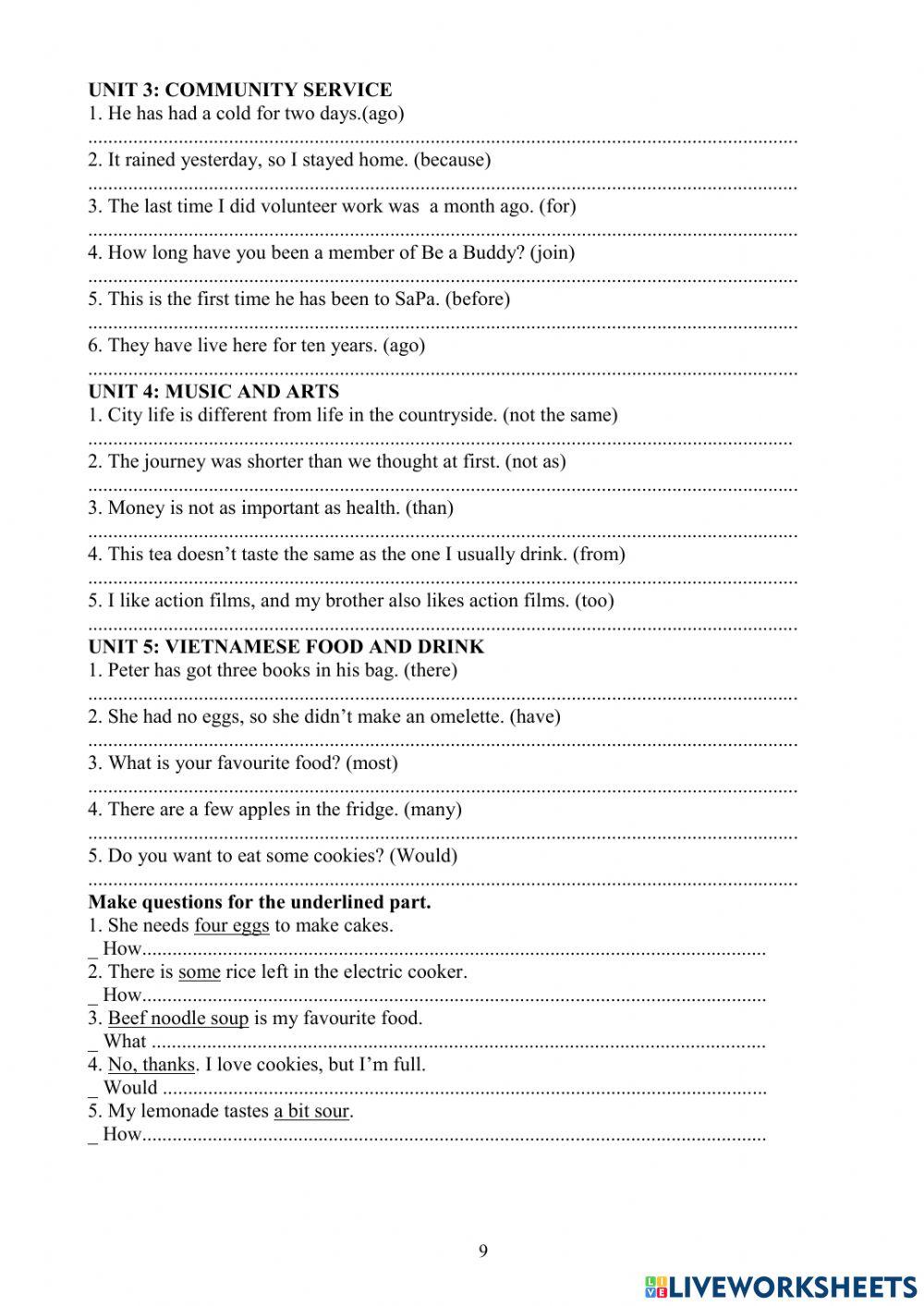 G7 first term revision