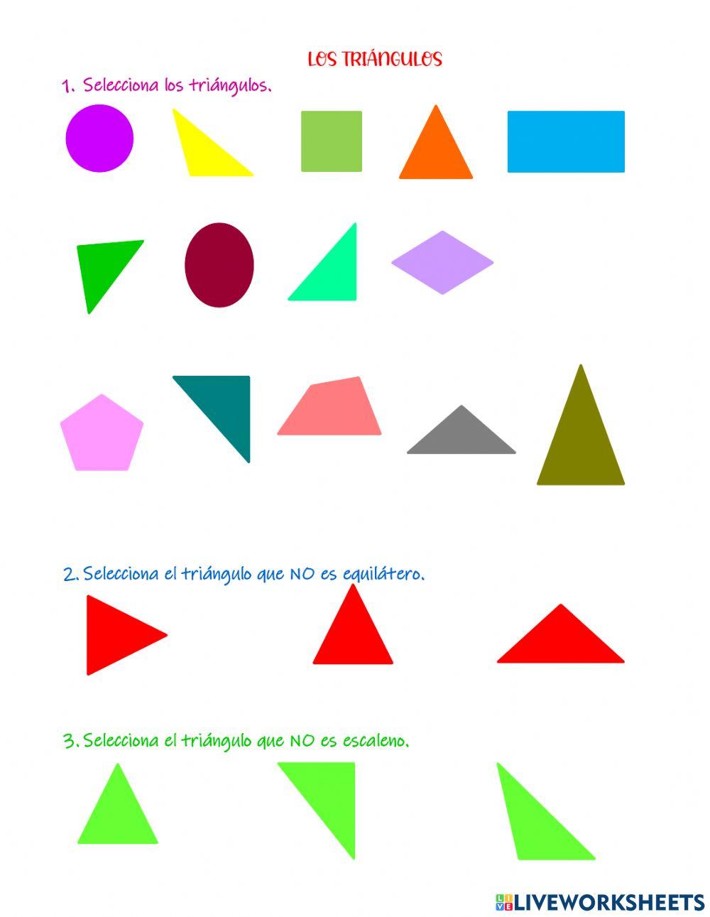 Los triángulos