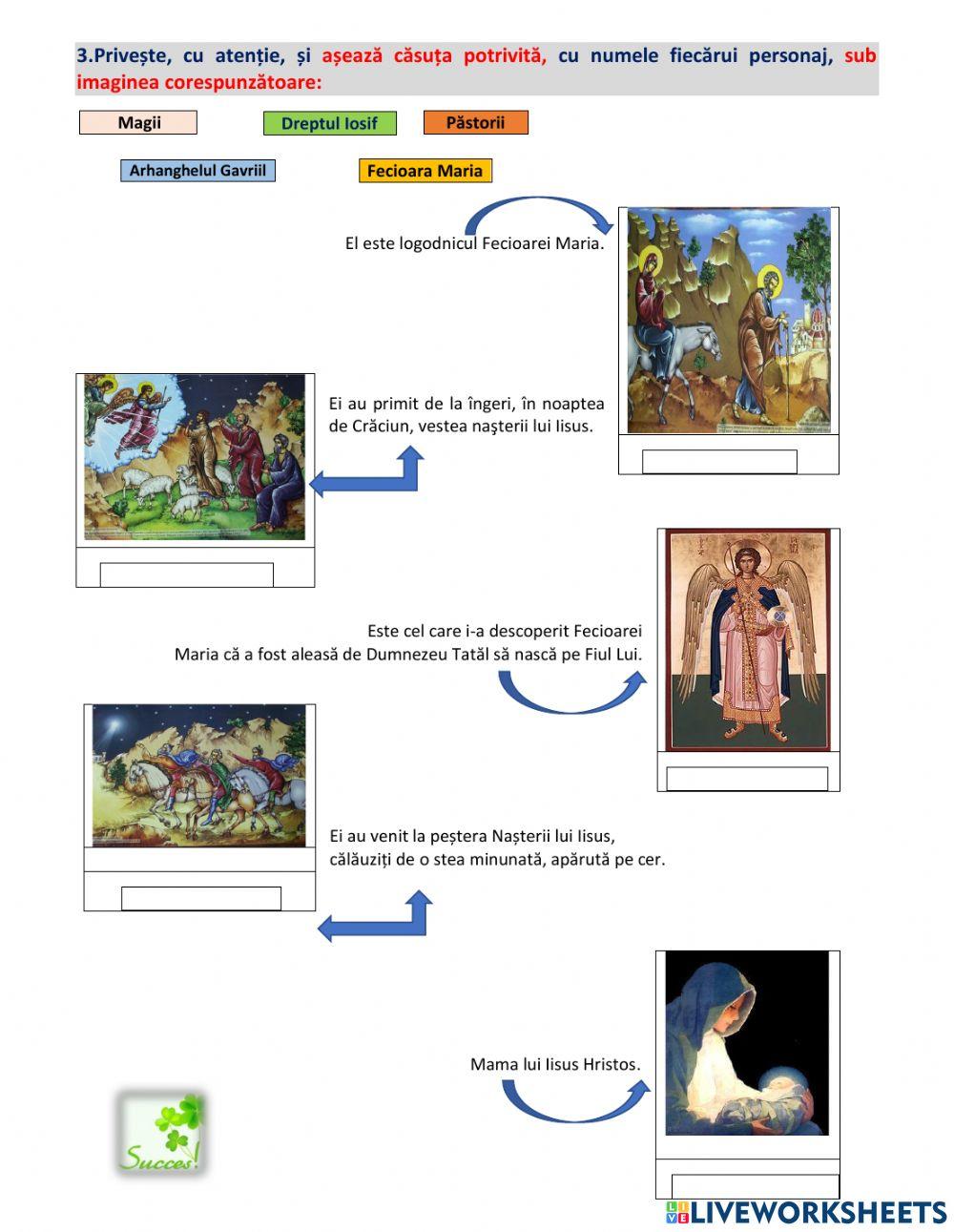 Formular interactiv - Nasterea Domnului