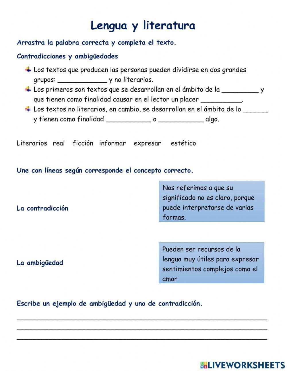Contradicciones y Ambigüedades