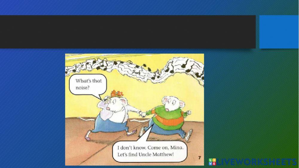 Story what's that noise?