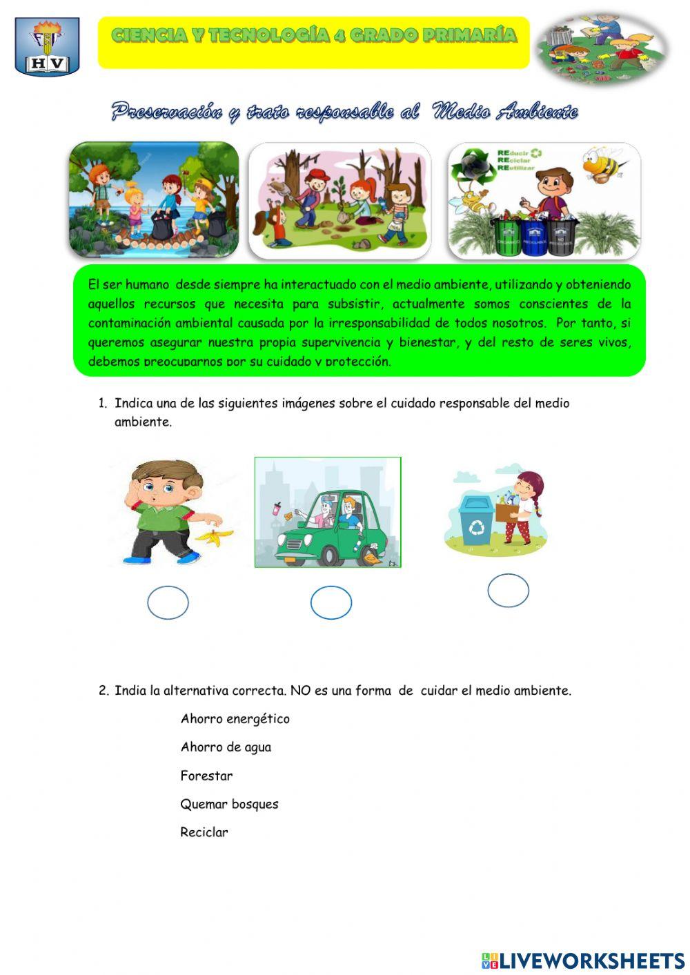 Preservación del medio ambiente