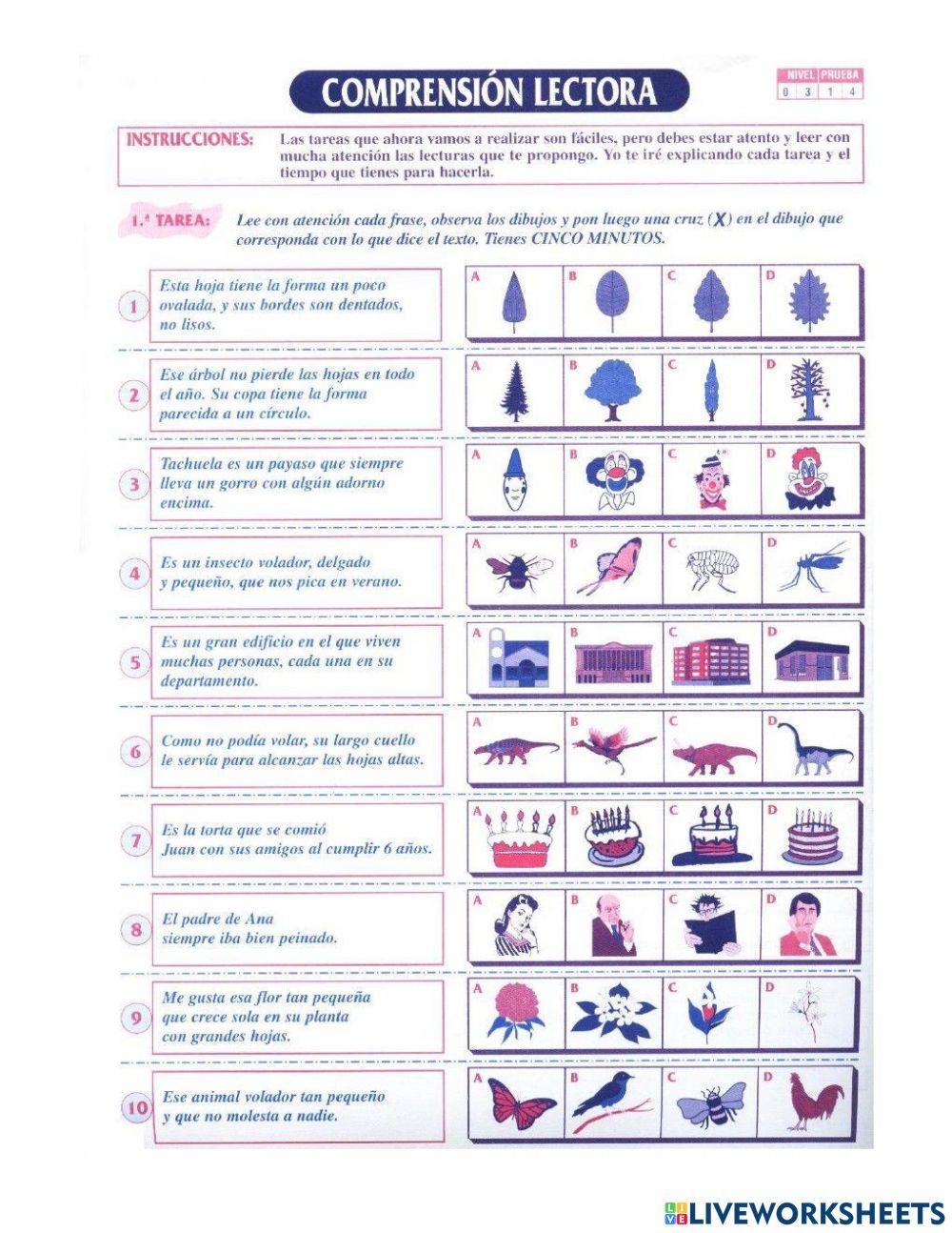 Compresion lectora 1 e3