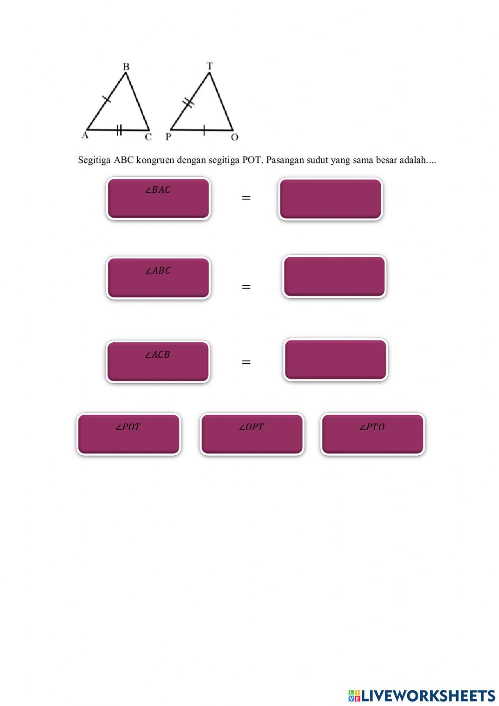 LKPD Kesebangunan dan Kekongruenan