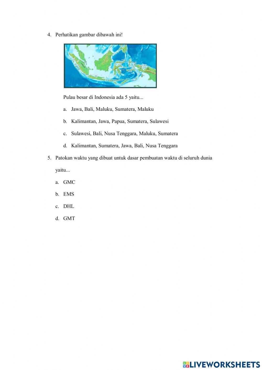 Karakteristik Geografis Indonesia