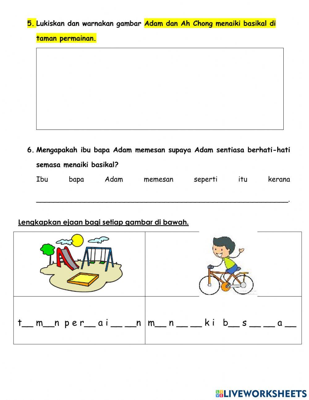 Hobi - bacaan dan pemahaman