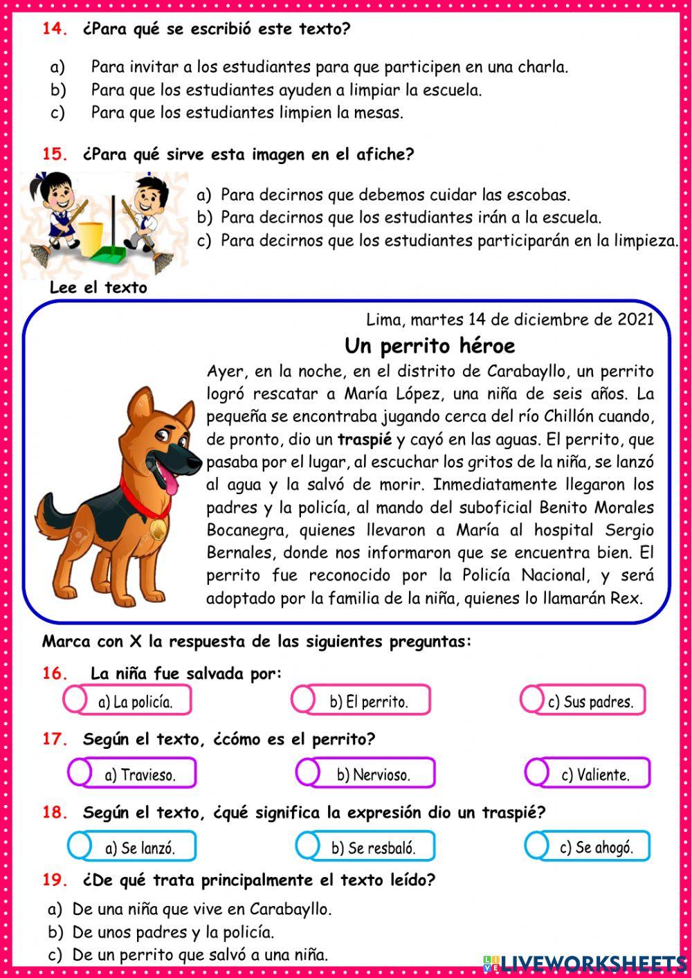 Evaluación de Comunicación