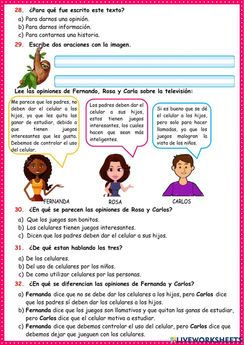 Evaluación de Comunicación