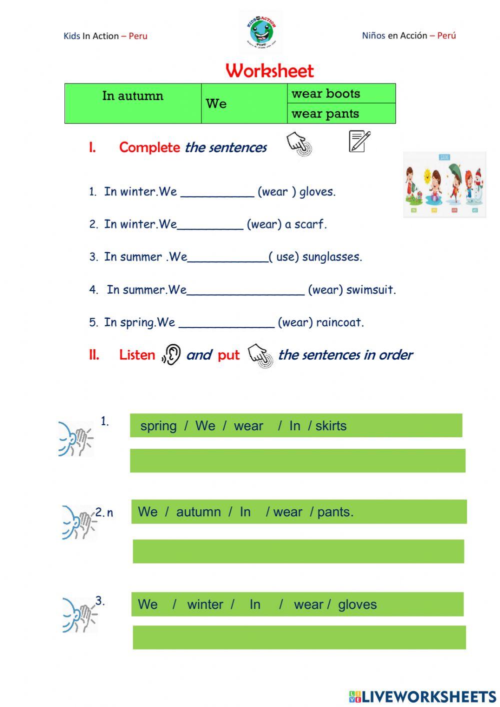 Starters A1.1.7 Int Lesson 10 Seasons-Starters A.1.1.10 Lesson 2 SeasonsRegular