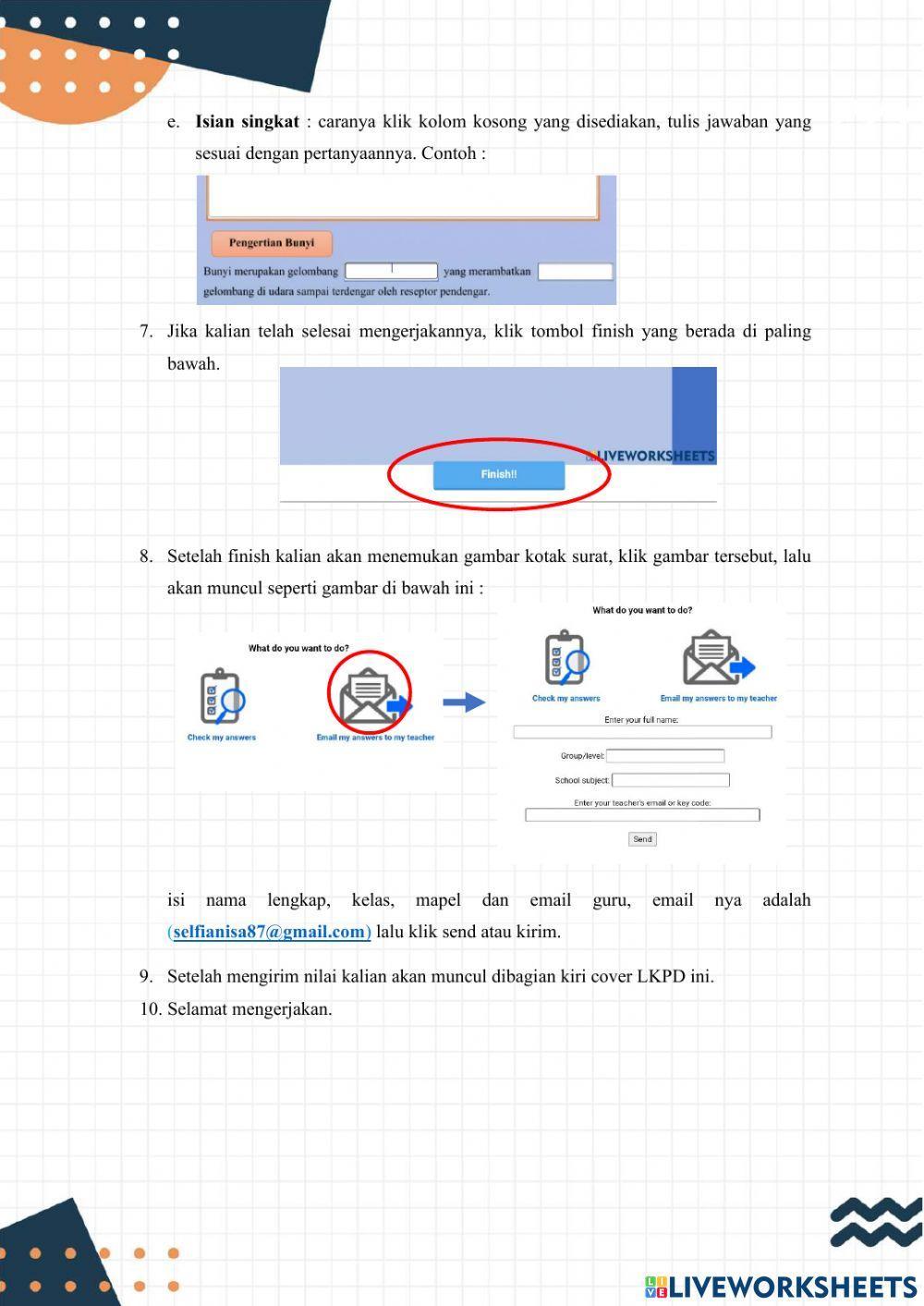 E-LKPD Materi Bunyi kelas VIII untuk SMP-MTs