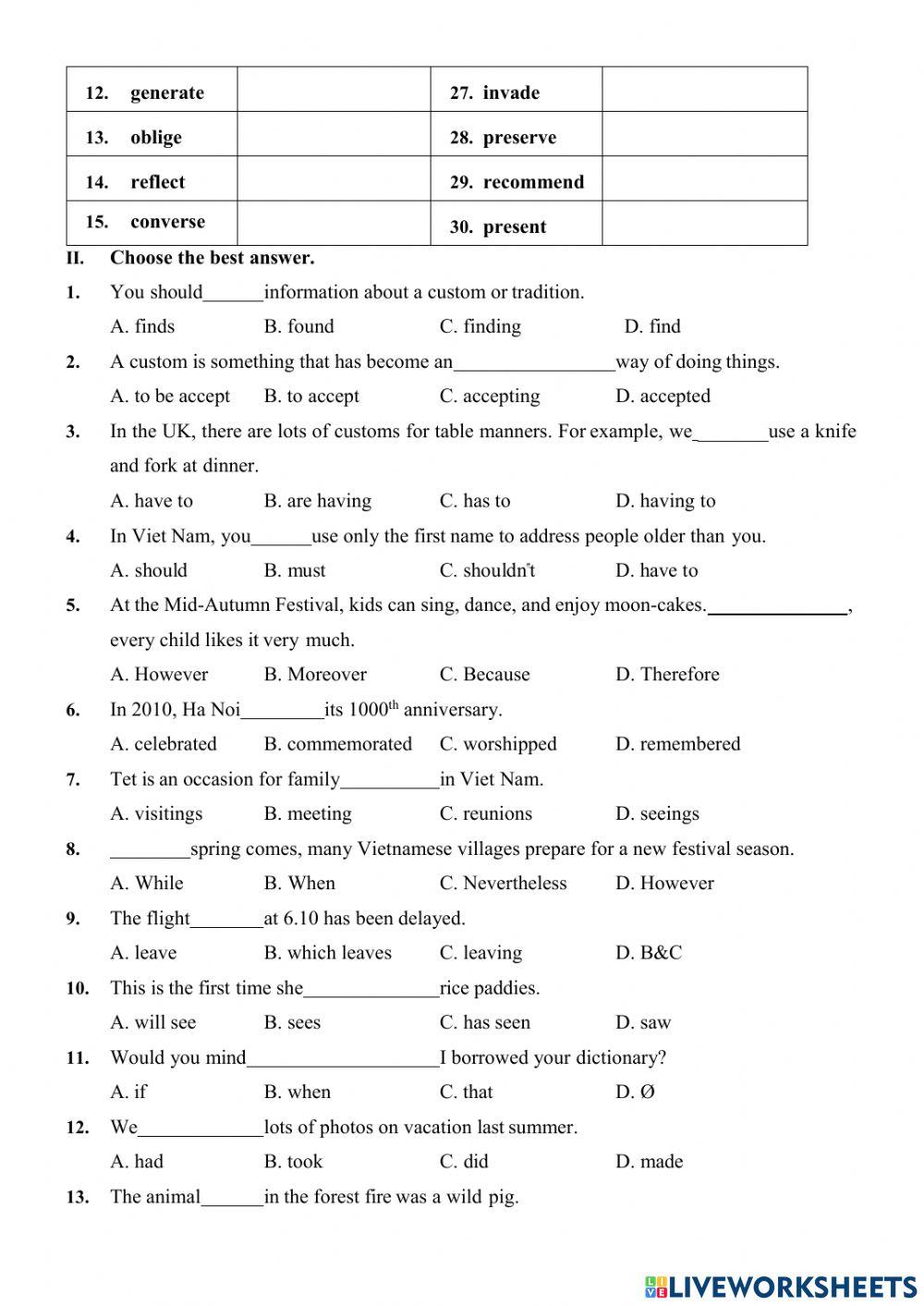 Grade 8 - unit 5 (1)