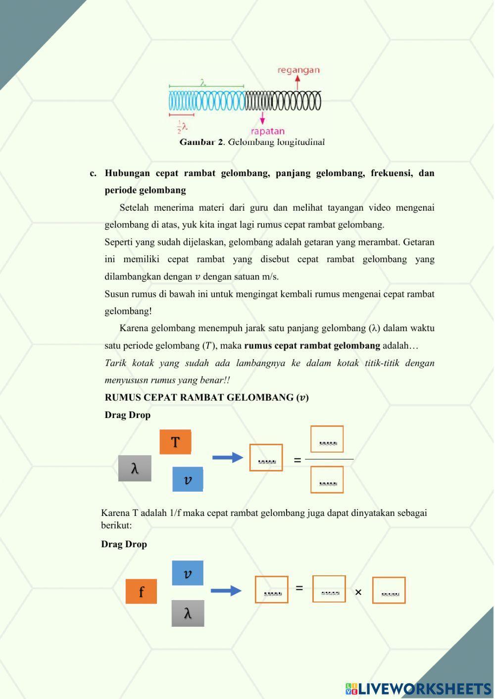 E-LKPD Materi Gelombang kelas VIII untuk SMP-MTs