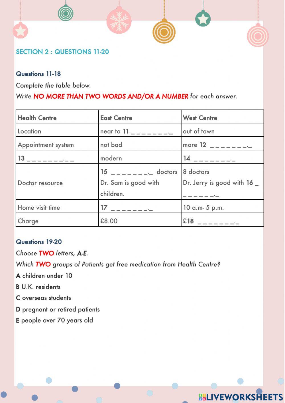 Shuttle reservation