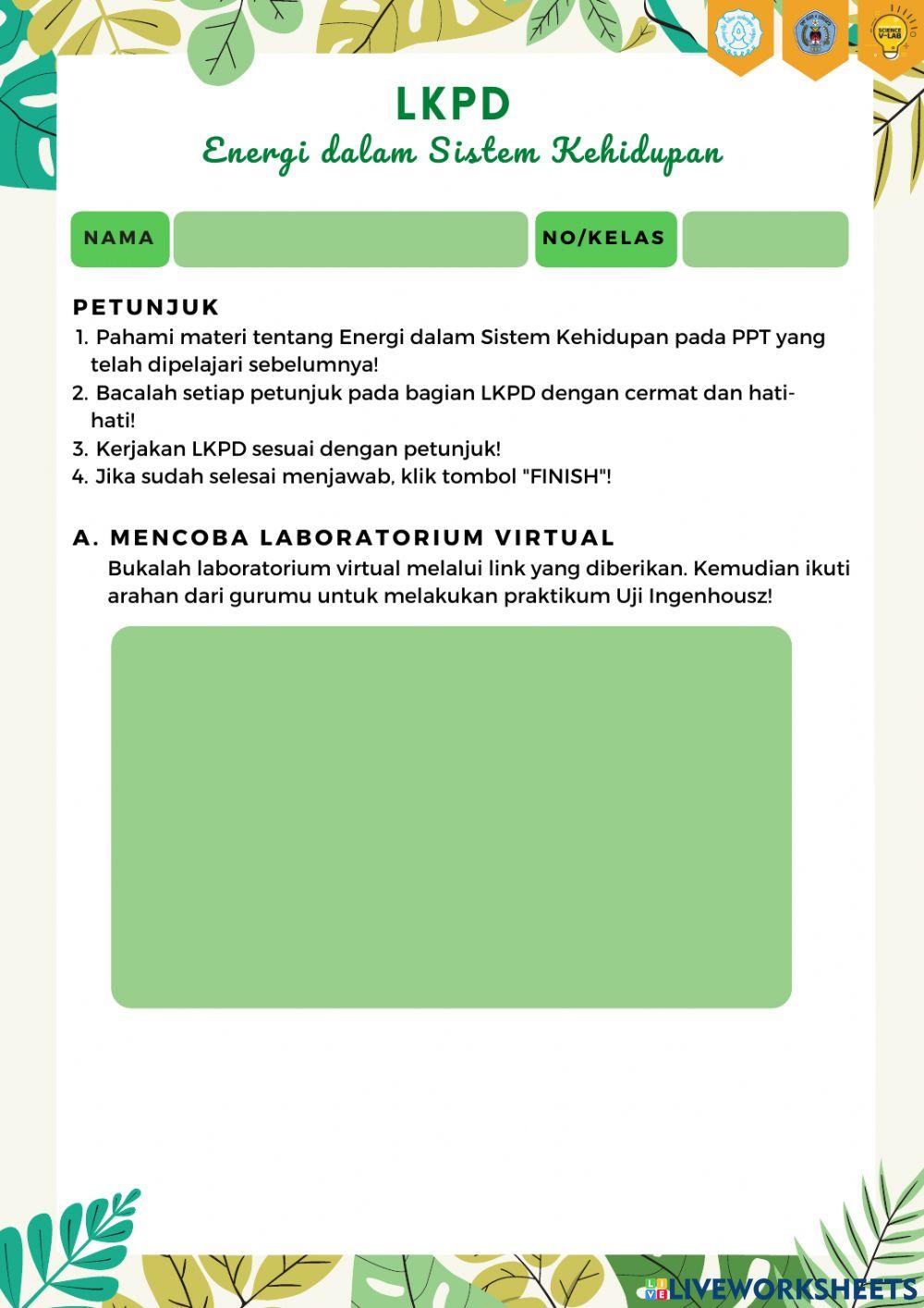 Percobaan Ingenhousz