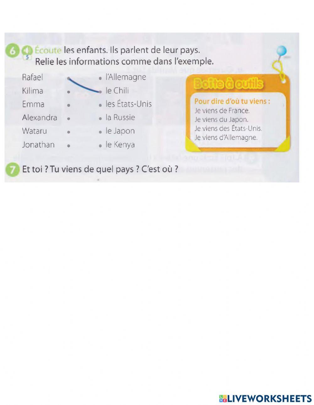 Delf prim a1 act 6 p.7