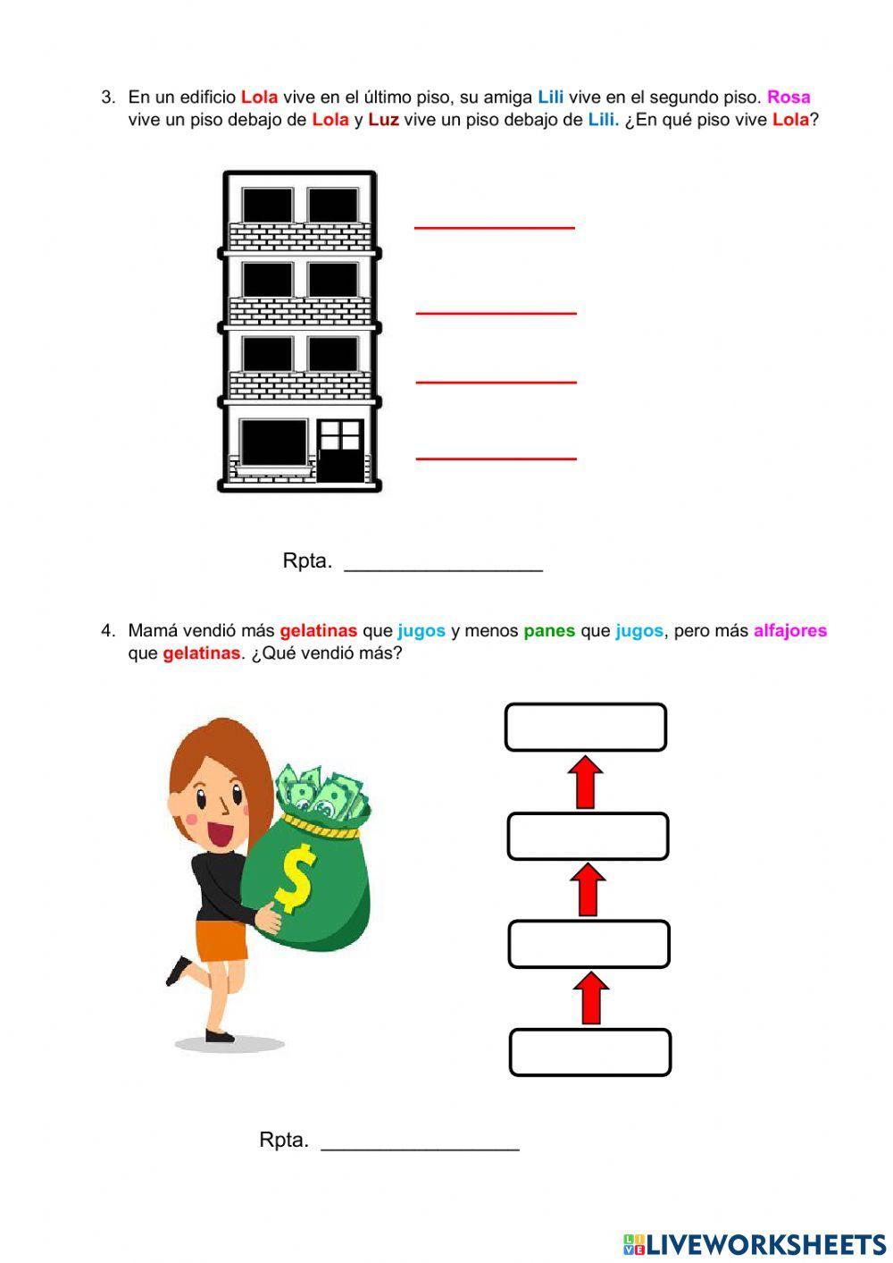 Orden de información
