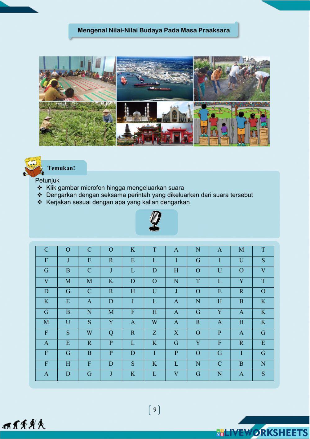 E-LKPD Masa Praaksara