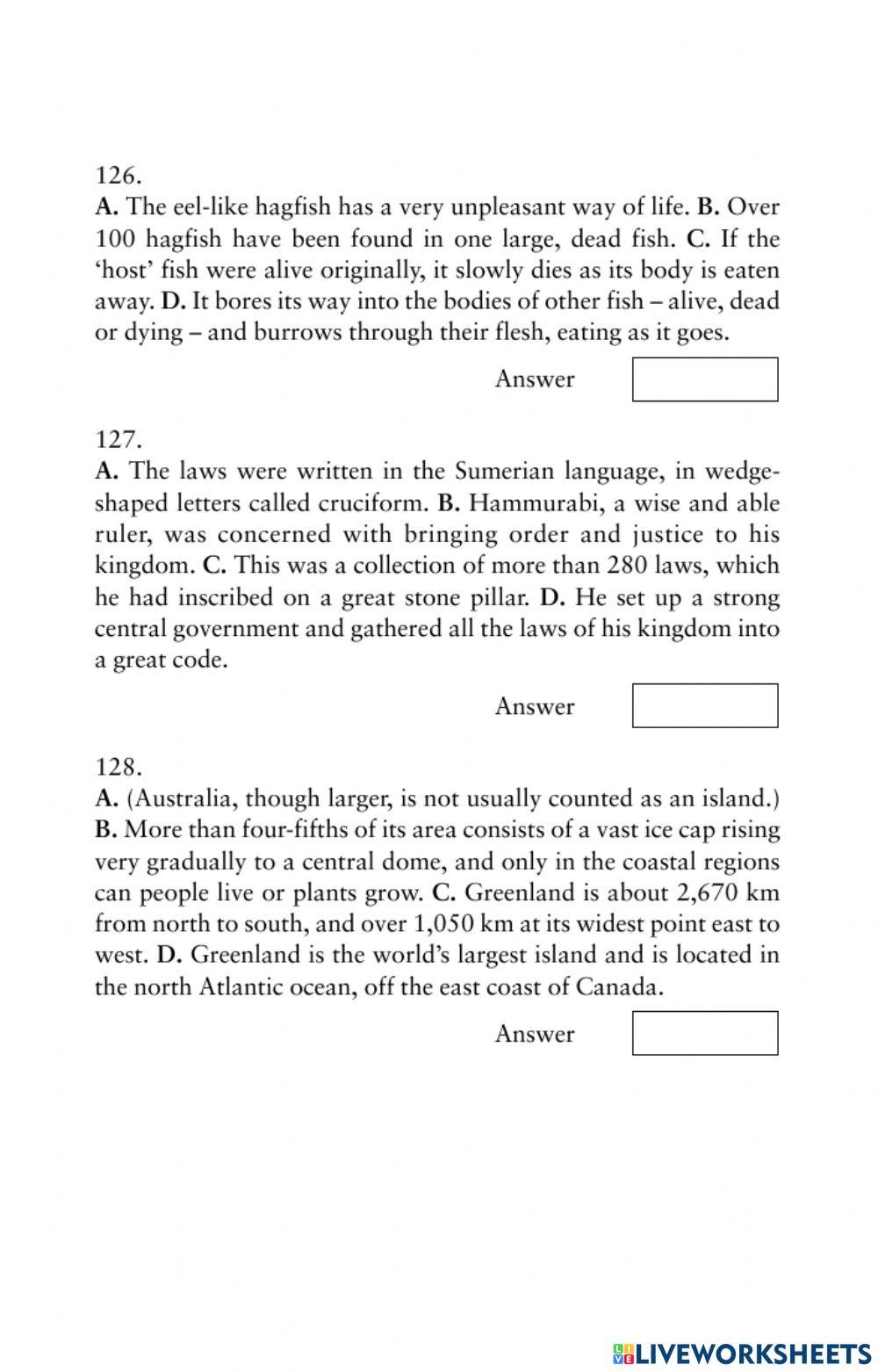 Day 2 Sentence sequence