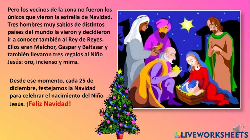 Nacimiento del niño Jesús
