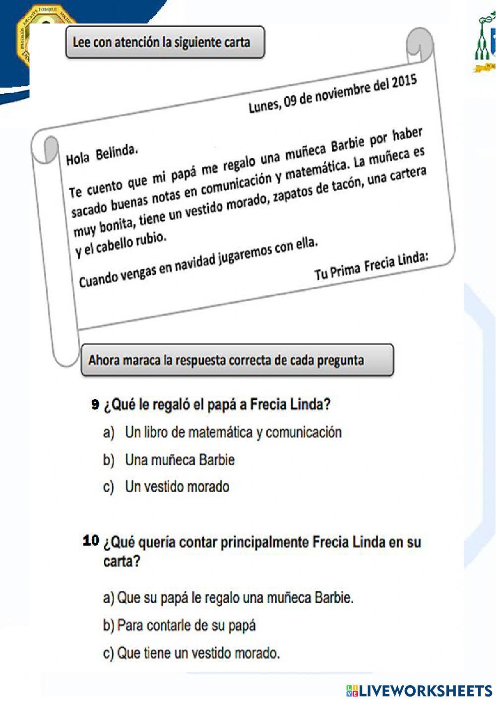 Evaluación de comunicación