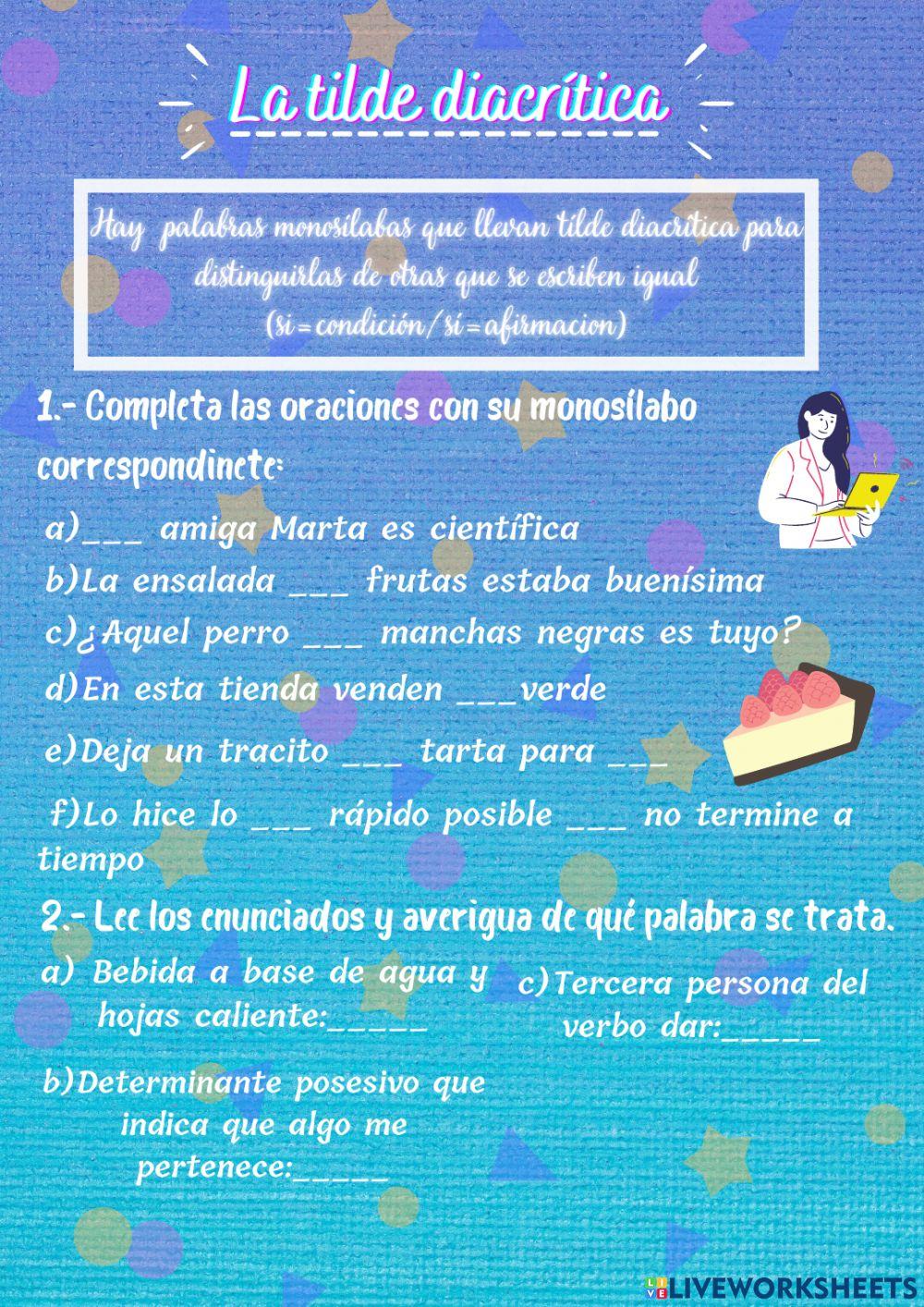 La tilde diacrítica