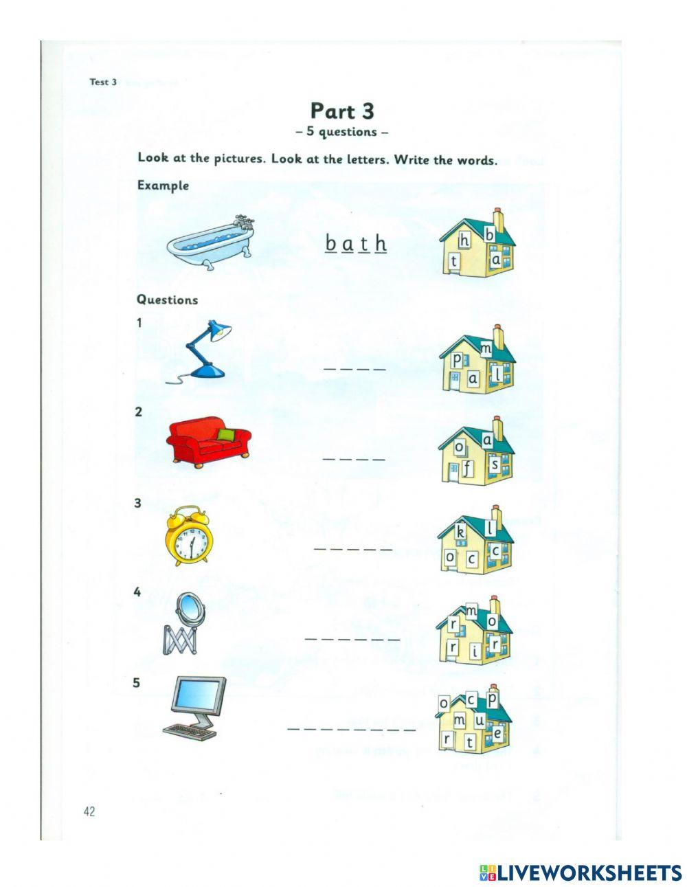 reading-test-3-online-exercise-for-live-worksheets