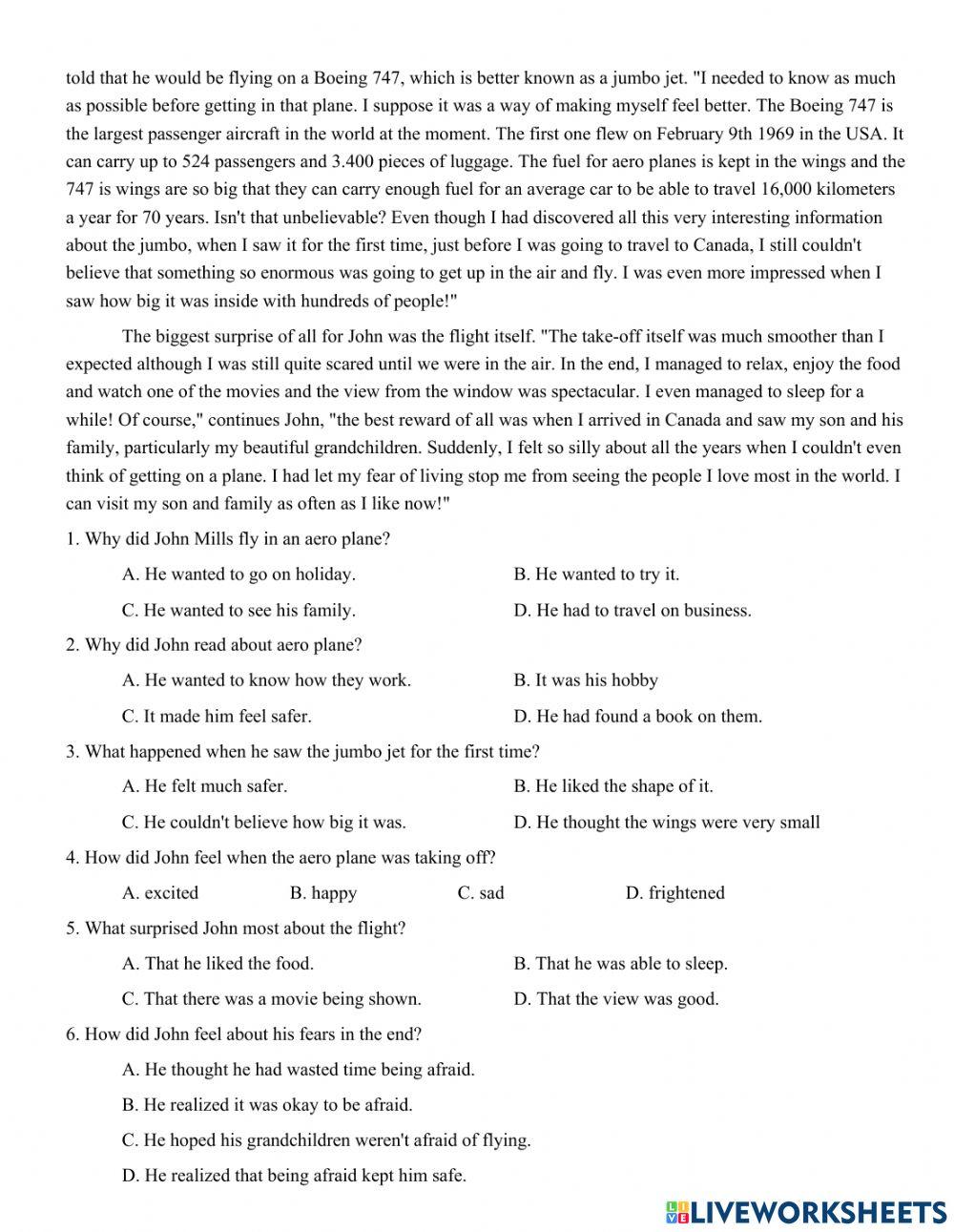 Unit 7. ARTIFICIAL INTELLIGENCE  PART 3: READING