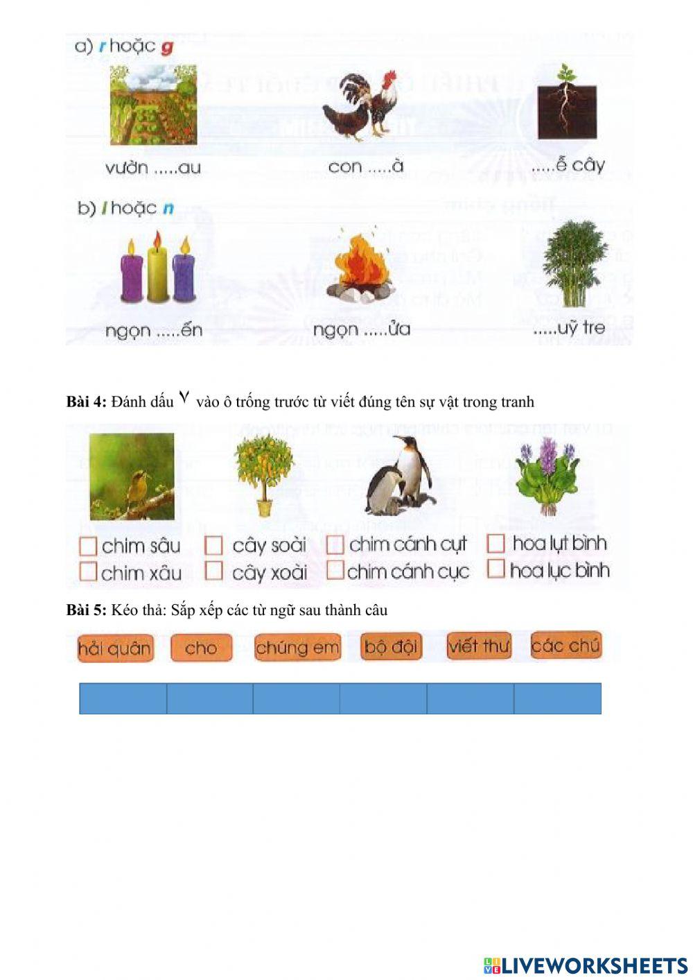 Ôn tập Tiếng Việt