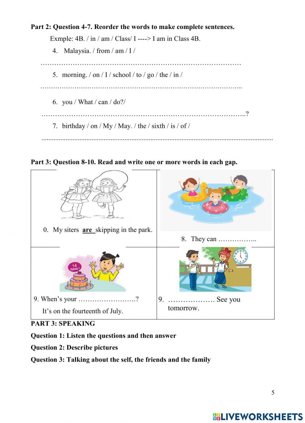 Mid-term test 1 english 4