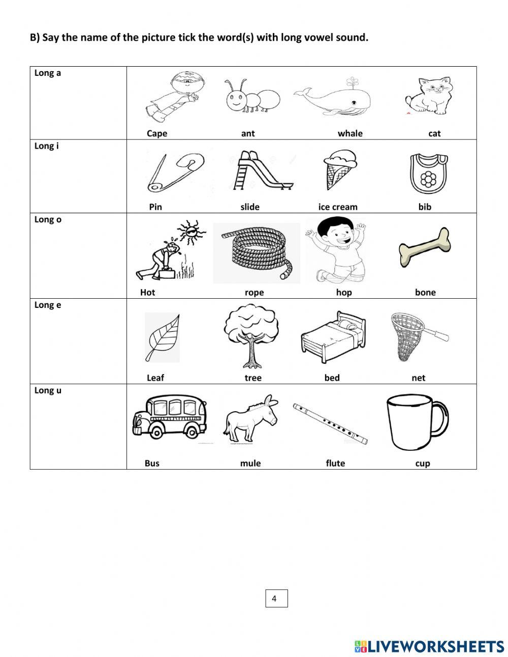 Vacation worksheet gr1