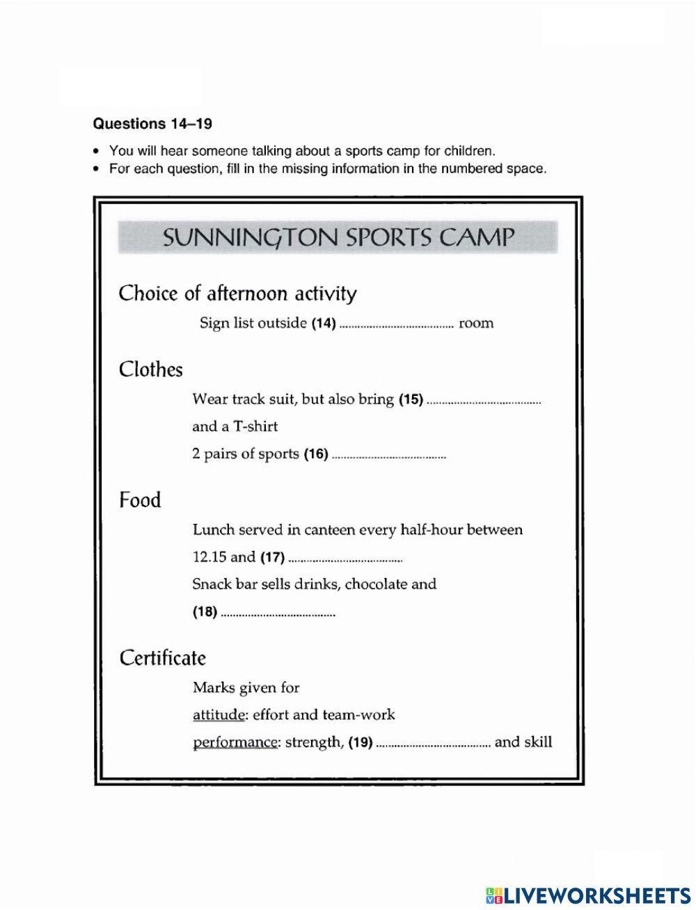 Pet 3-test 4-listening-part 3