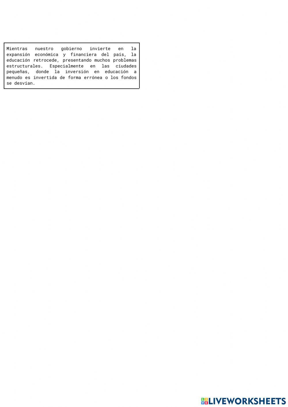 Artículo de opinión