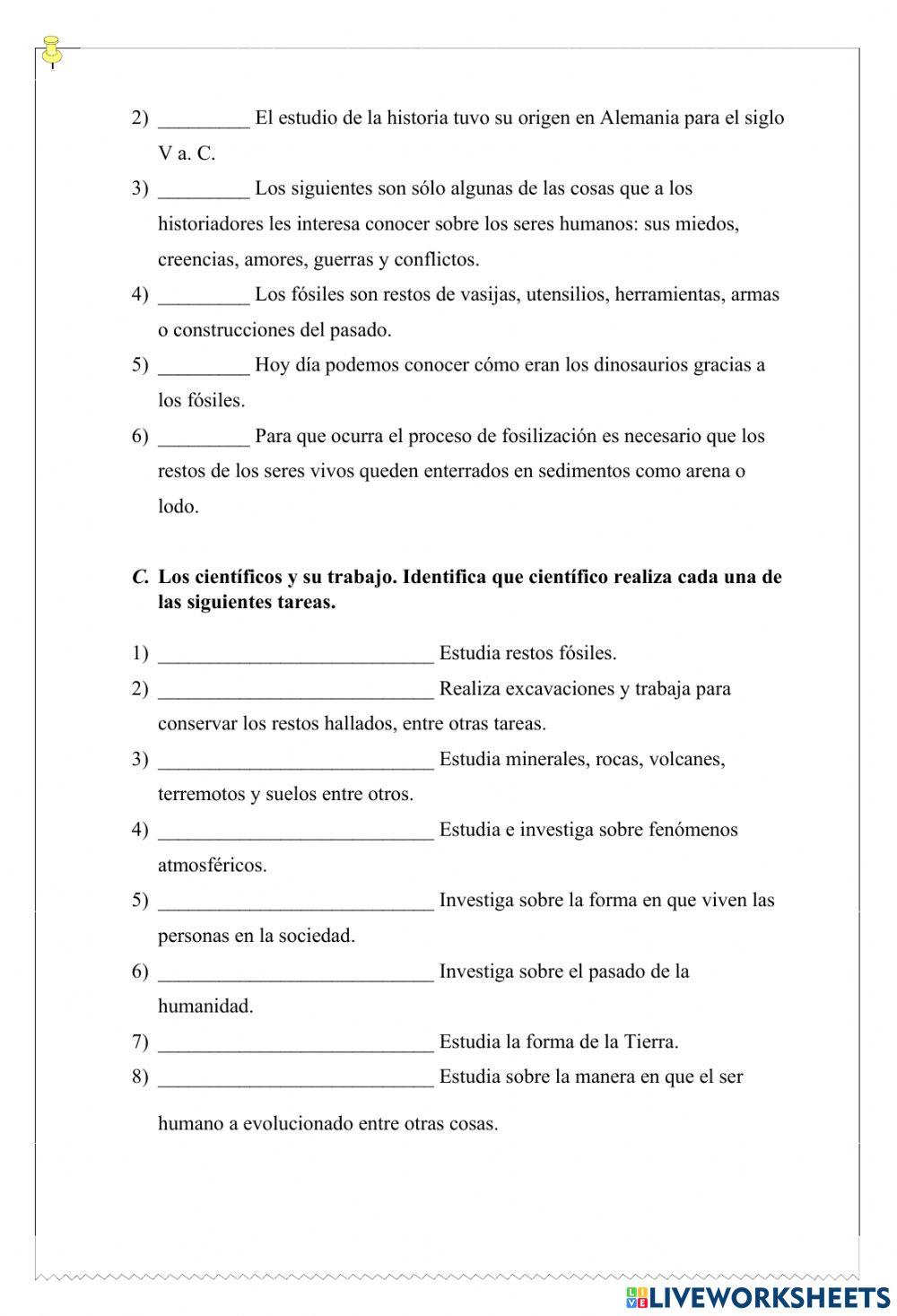 La historia y sus ciencias auxiliares