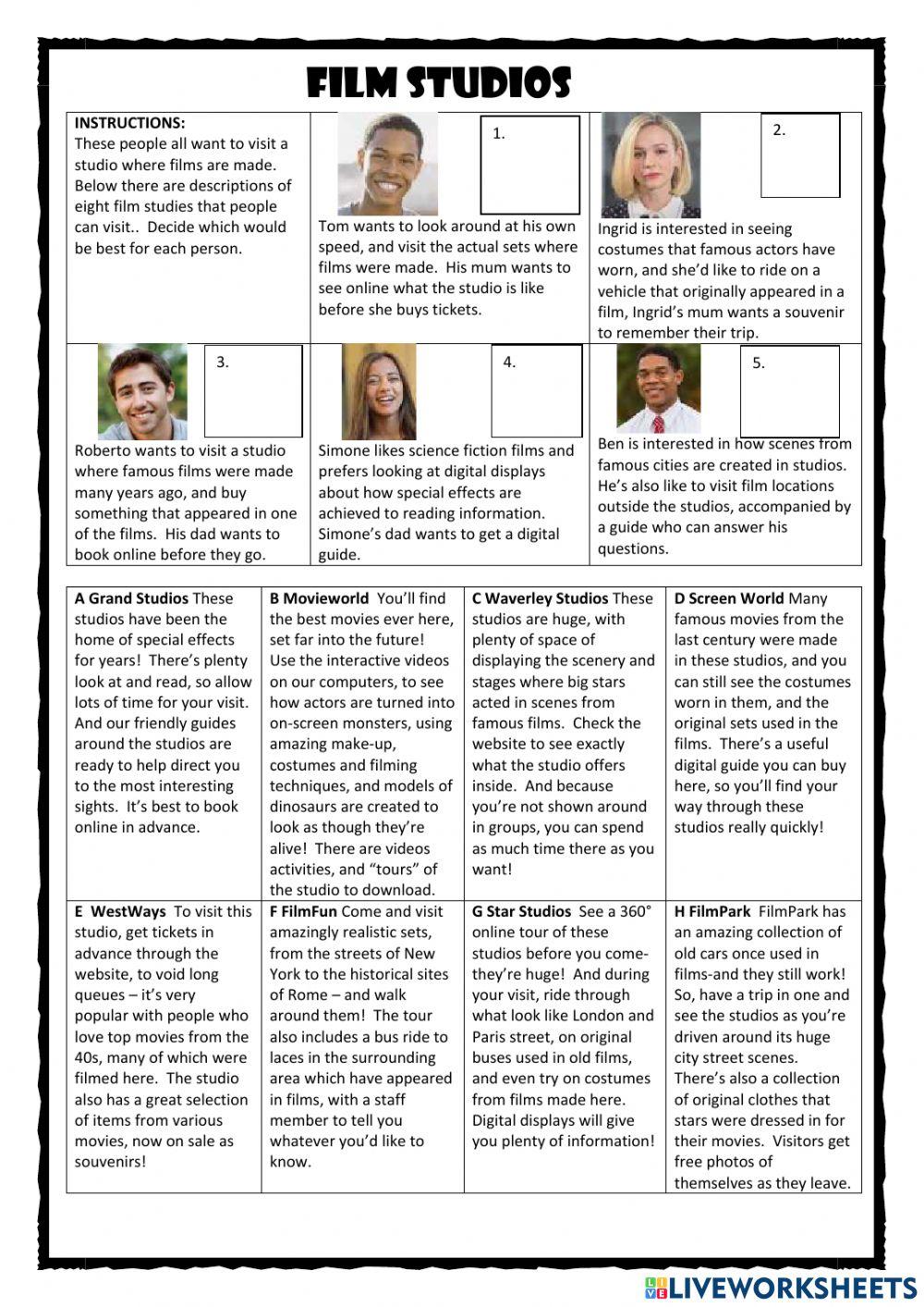 Film Studios PET Reader