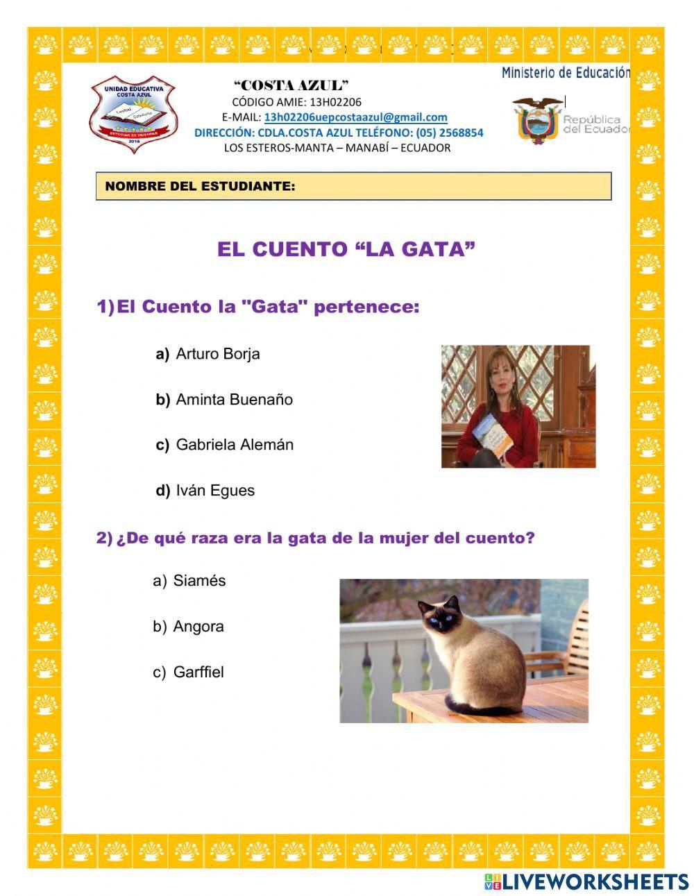Cuento la gata