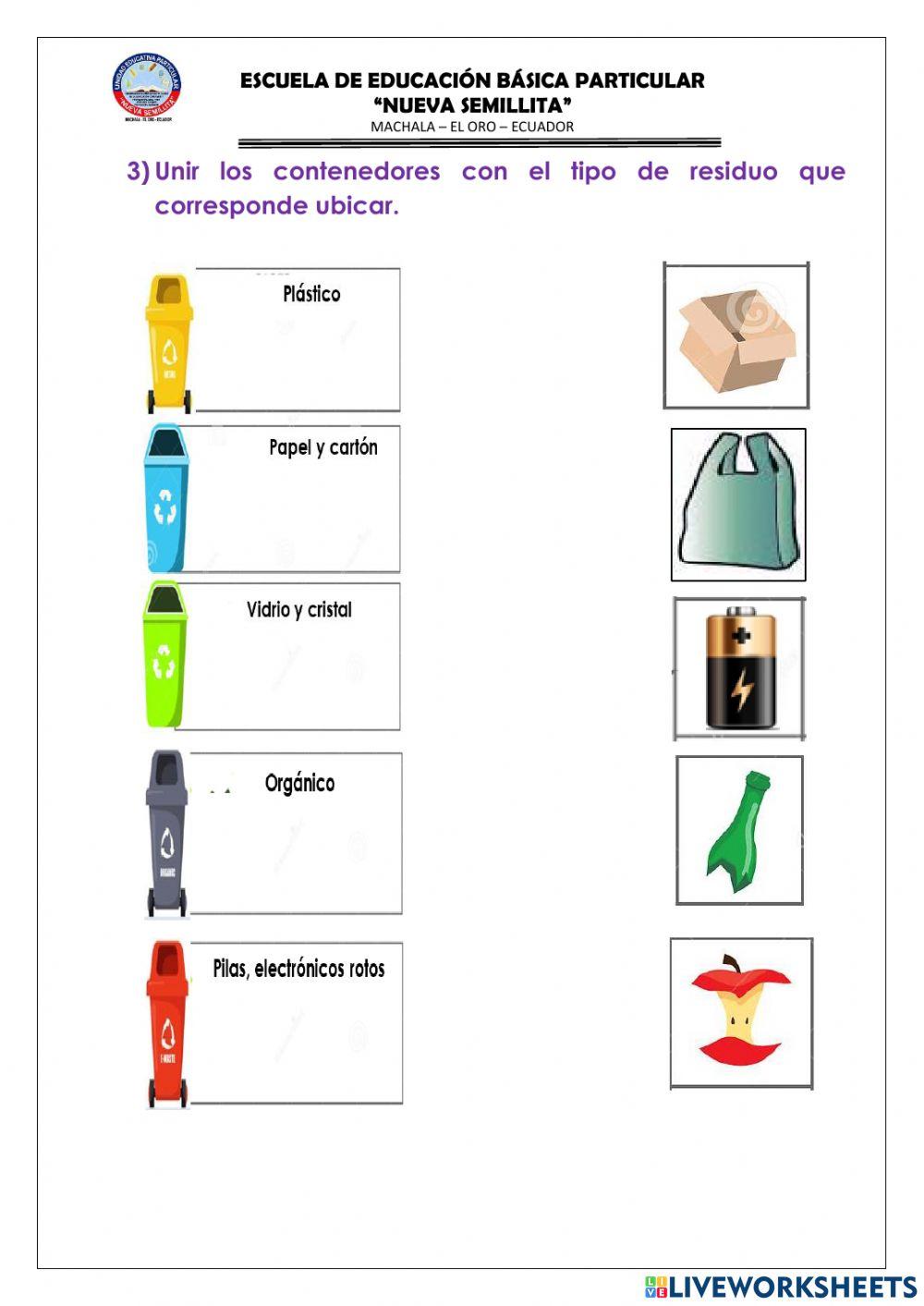 Evaluación escuela y contaminación