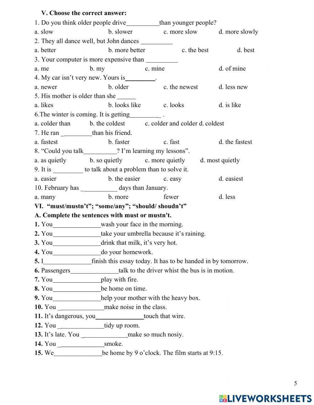 Grade 6 Tearm I part II