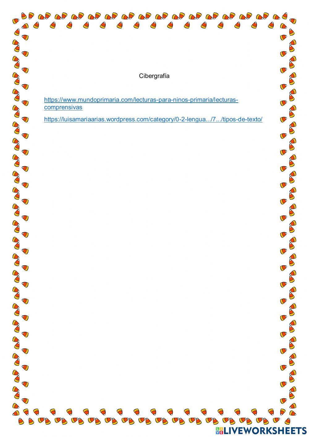 A comprender los textos, para comprender mi mundo