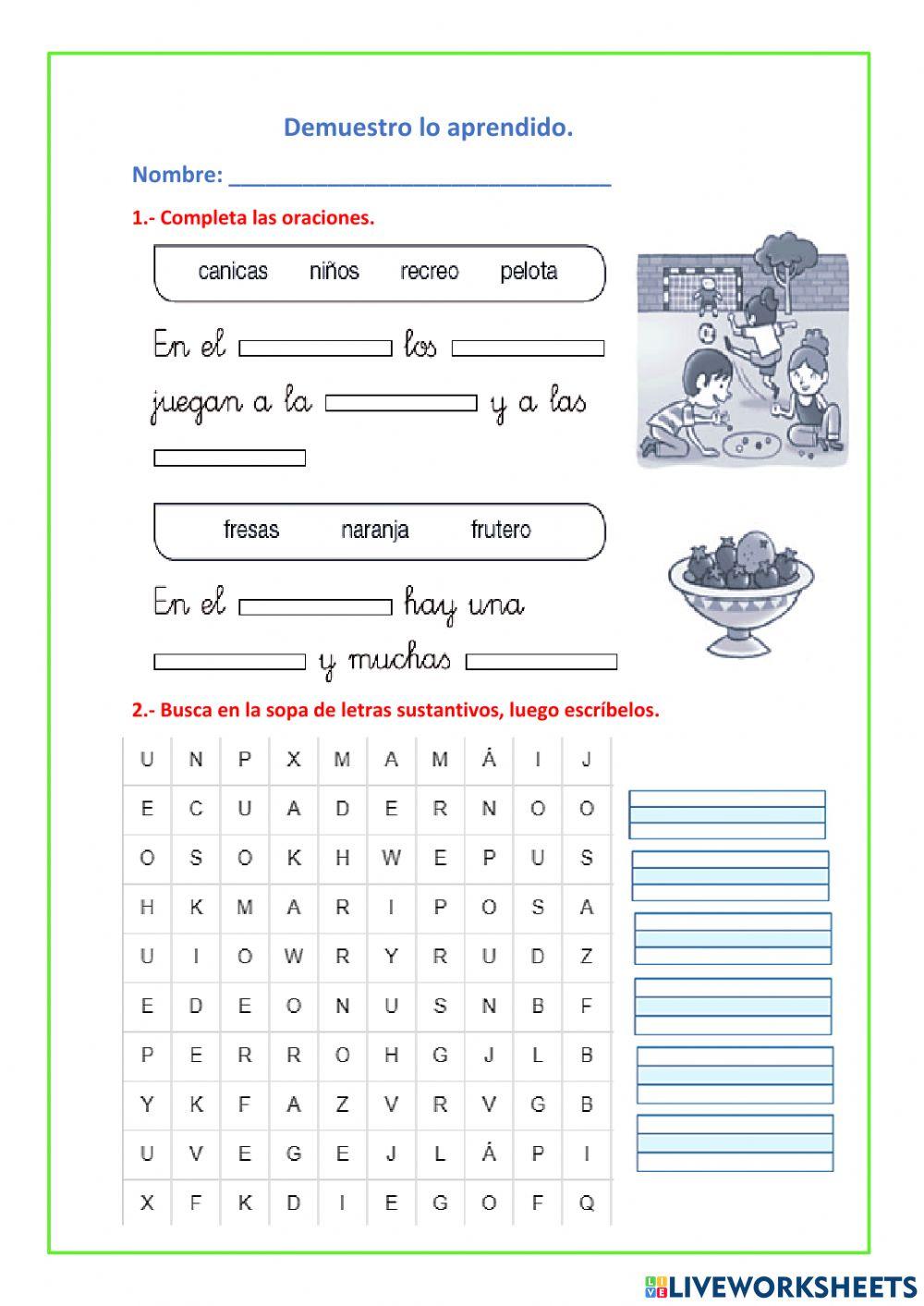 Demuestro lo aprendido comunicación