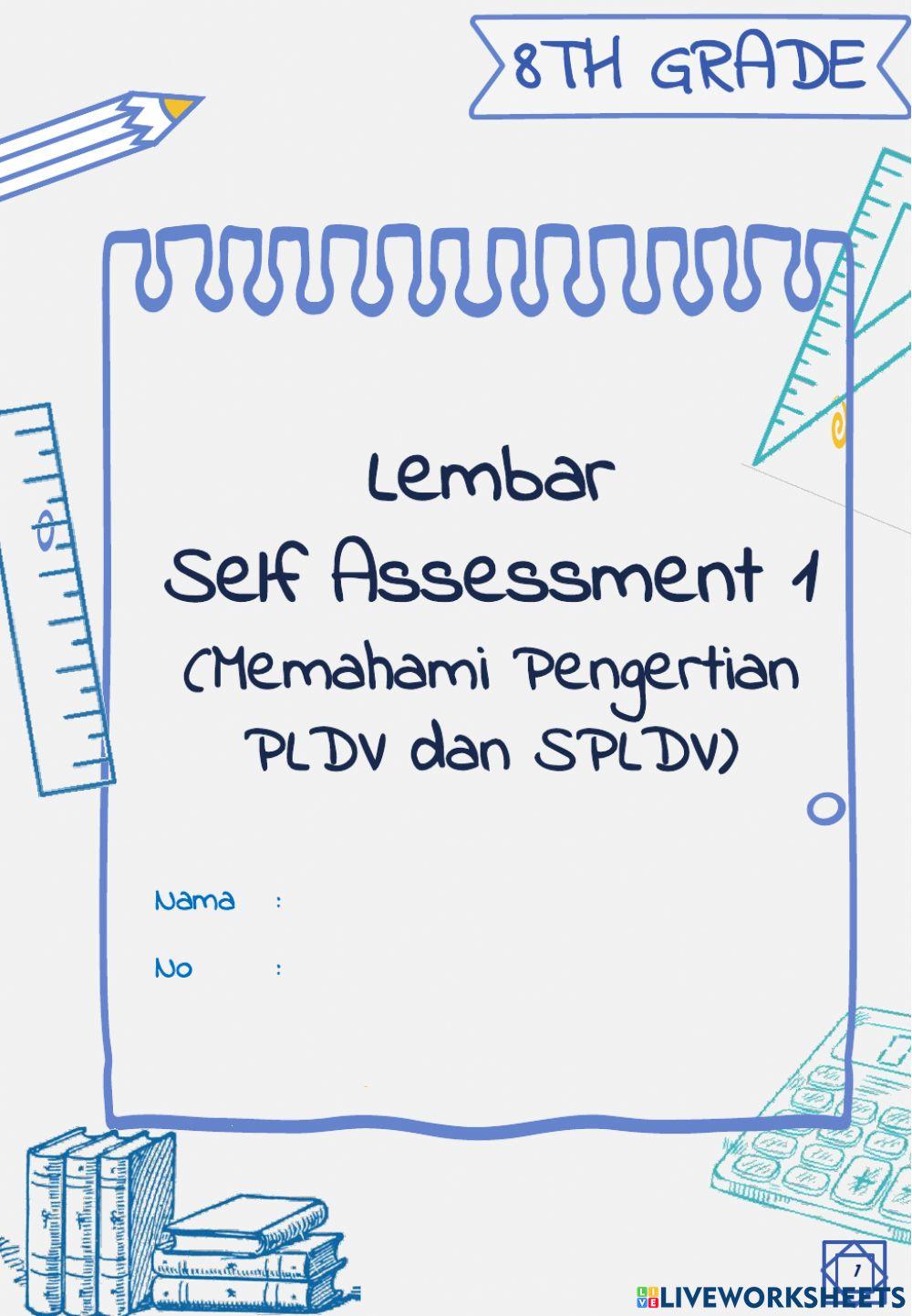 Lembar Self Assessment 1