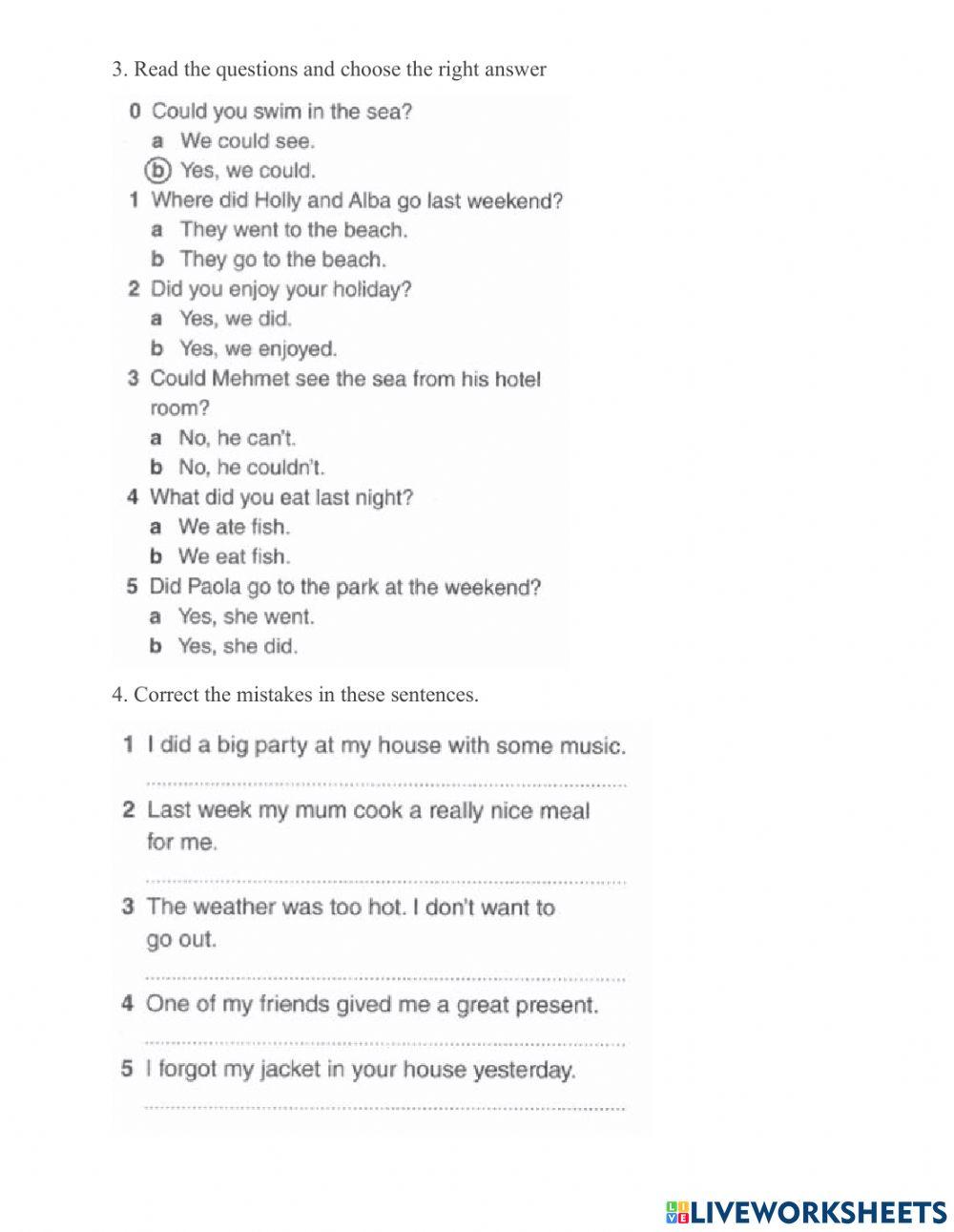 Prepare 2 - Unit 7: Lesson 1