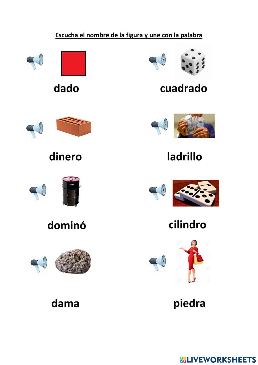 Ejercicios con sílabas da, dra