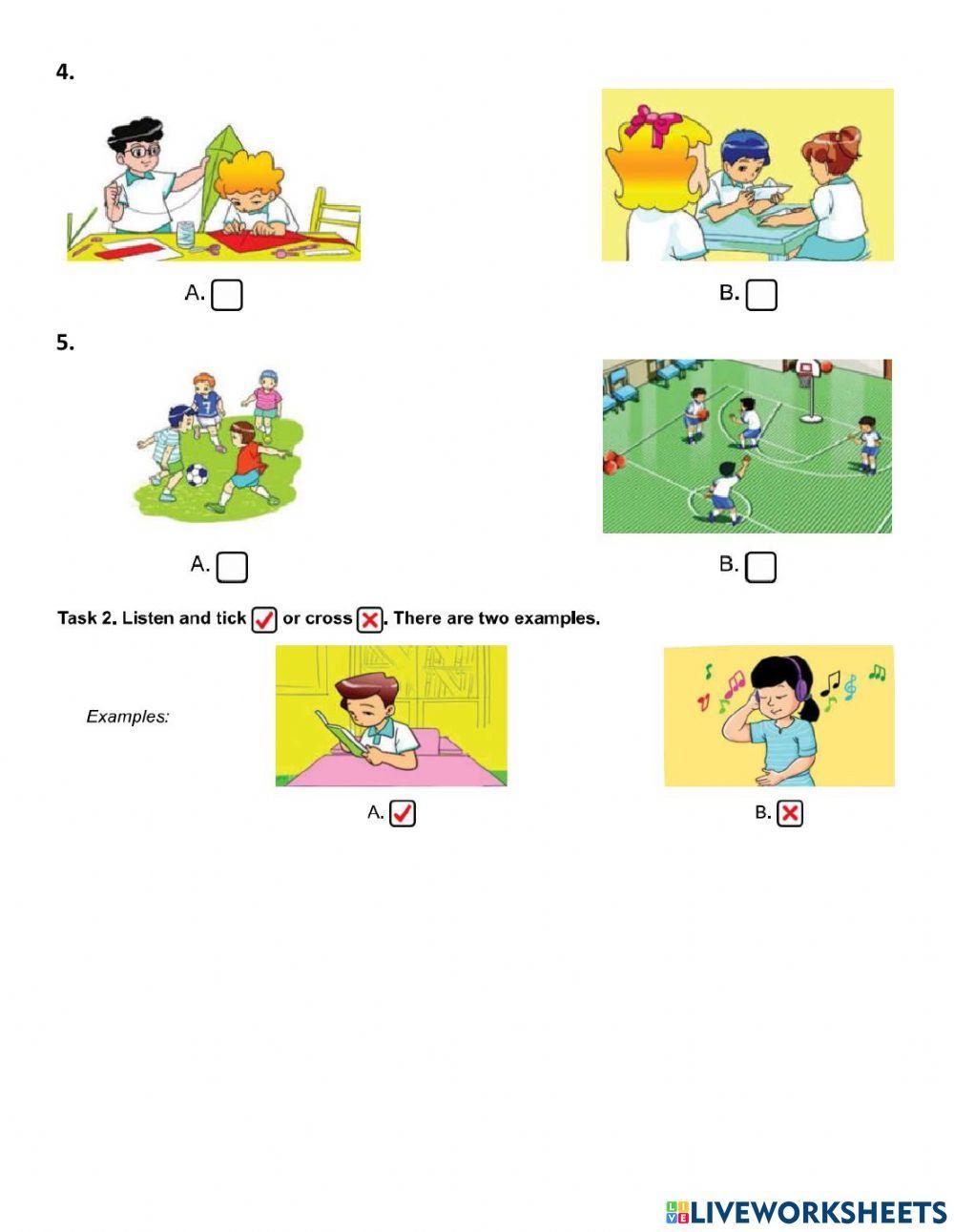 What are you doing-listening