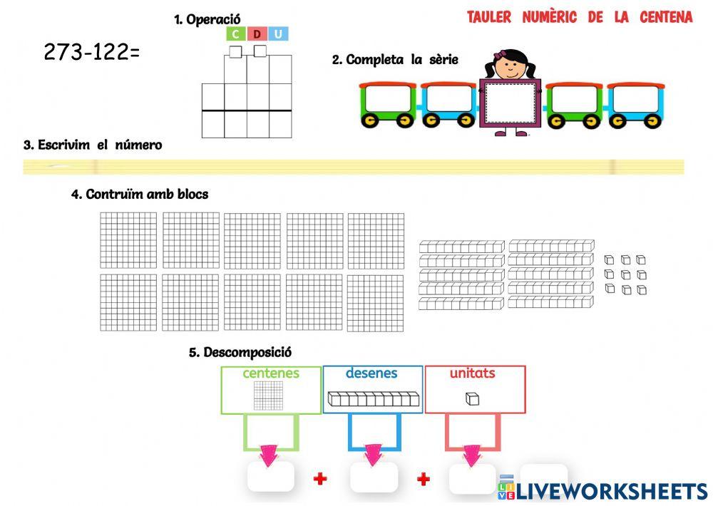 Tauler numèric de la Centena