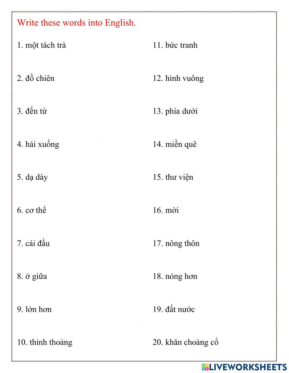 Ves - ôn tập - 16-12-2021