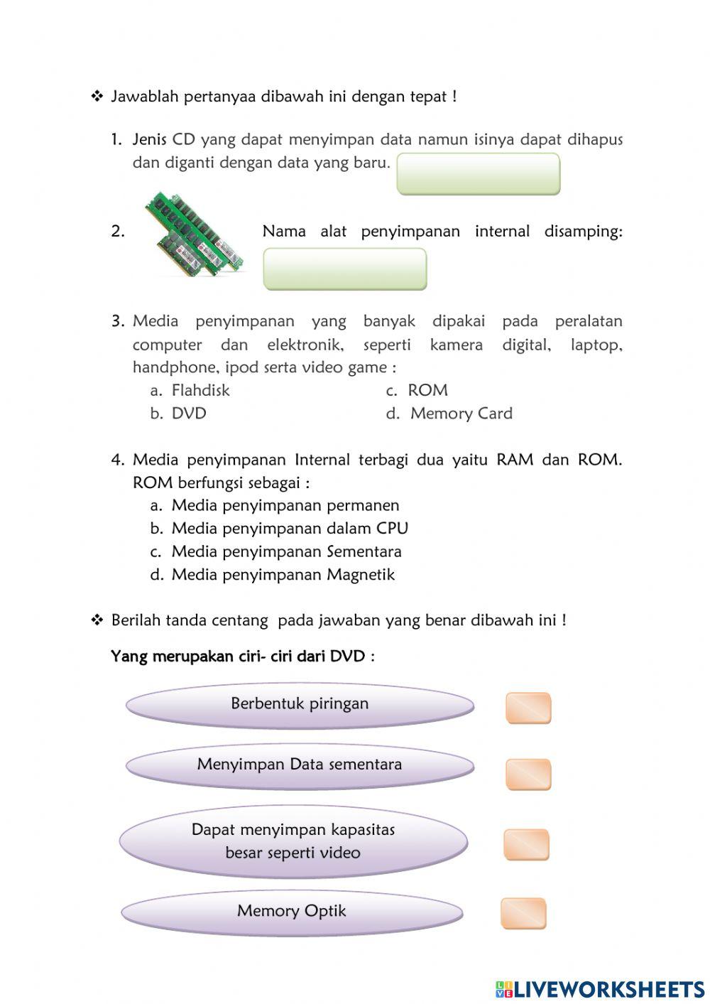 Perangkat Keras media penyimpanan