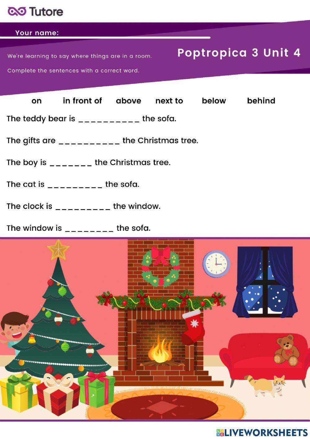 Poptropica 3 Unit 4 Grammar 1